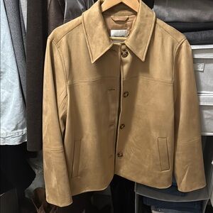 Women’s Tan suede Jacket